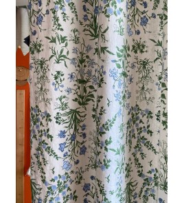 Wildflower pattern curtains